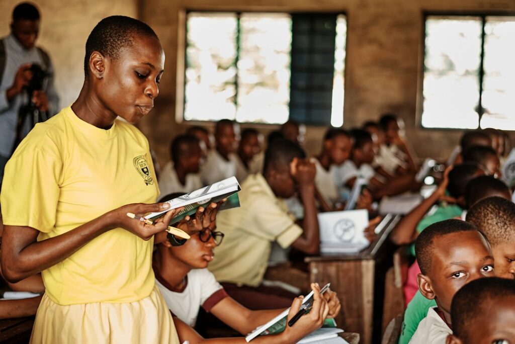 Établissement scolaire au Nigeria, photo d’illustration pour un article sur l’éducation