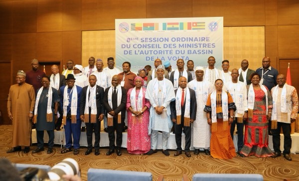 Participants à la session du Conseil des ministres de l’Autorité du Bassin de la Volta à Bamako